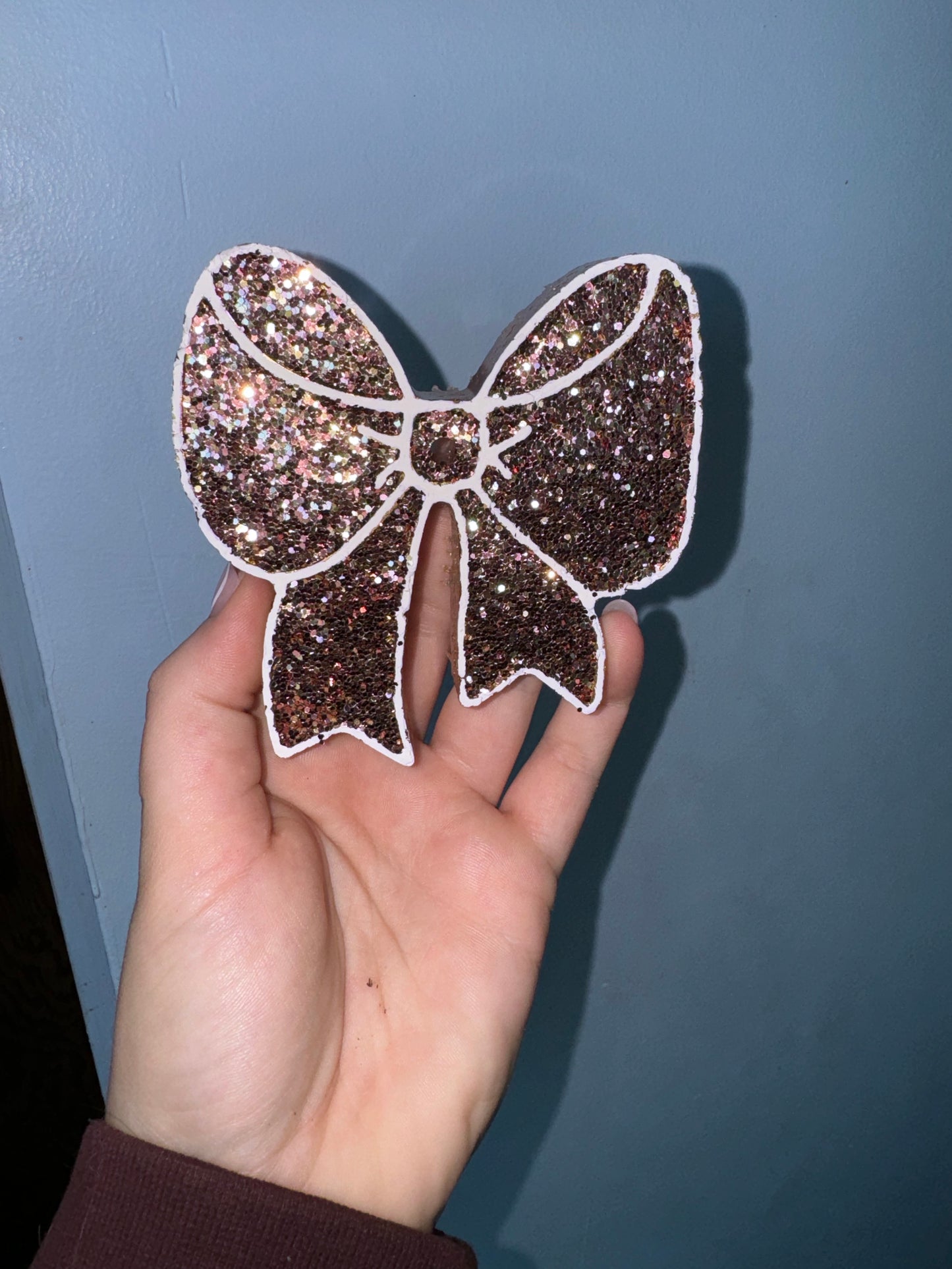 Glitter Bow Freshie